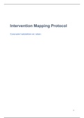 Intervention Mapping Protocol Master ANP Roken en  Coronair lijden 8,8 