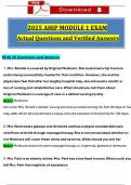 STUDY BUNDLE for AHIP 2025 Final Exam & AHIP 2025 Module 1 to 5 Exam Questions and Verified Answers&comma; 100&percnt; Guarantee Pass