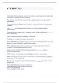 CIS 105 Ch&period;2 Questions and Answers 2024