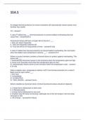 114&period;1 QUESTIONS WITH CORRECT ANSWERS 2024