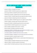 HLTH 105 Exam With 100&percnt; Verified Solutions