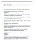 Lap 5 Hoses Questions and Answers Accurate
