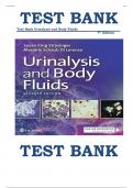TEST BANK For Urinalysis and Body Fluids Seventh Edition by Susan King Strasinger &comma; ISBN&colon; 9780803675827 &vert;&vert;Complete Guide A&plus;