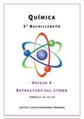 2º Bachillerato - Química - Unidad 08 - Estructura del átomo