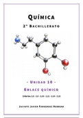 2º Bachillerato - Química - Unidad 10 - Enlace químico