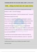 EMSIC &ndash; Michigan Test Study Guide with Complete Solutions