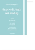 IGCSE Chemistry Periodic Table and Bonding