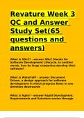 Revature Week 3 QC and Interview Study Set&lpar;65 questions and answers&rpar;&period;