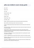 pltw cea midterm exam study guide Questions and Answers &lpar;100&percnt; Verified by Expert&rpar; Rated A&plus;