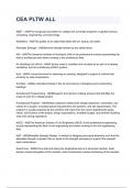 CEA PLTW ALL Questions and Answers &lpar;100&percnt; Verified by Expert&rpar; Rated A&plus;