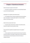 Chapter 4 Questions&sol;Answers