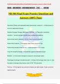 NR 566 Final Exam Practice Questions and Answers &lpar;100&percnt; Pass&rpar;