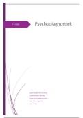 psychodiagnostiek individueel fontys ( behaald met 8.5)