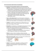 Leerdoelen samengevat Neuro Anatomie & Fysiologie (GOO-1.NAF.P-15_3_V)