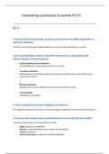 Samenvatting - Economie H1/2 -  schaarste & ruil - Pincode