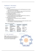 Samenvatting projectmanagement (Boek Roel Grit; H1-4 +6)