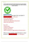 NOTARY SIGNING AGENT CERTIFICATION EXAM 2024 ACTUAL EXAM COMPLETE  100 QUESTIONS WITH DETAILED VERIFIED ANSWERS &lpar;100&percnt; CORRECT ANSWERS&rpar;  ALREADY GRADED A&plus;
