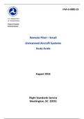 Remote Pilot - Study Guide for UAS from the FAA