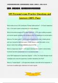 S95 Personal exam Practice Questions and Answers &lpar;100&percnt; Pass&rpar;