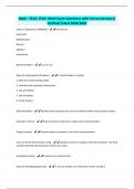 Math - TEAS&comma; TEAS- Math Exam-Questions with Correct Answers&sol; Verified&sol; latest 2024&sol;2025