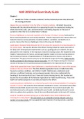 NUR 2058 &sol; NUR 2058 Dimensions of Nursing Final Exam Study Guide