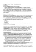 Samenvatting European Union Politics, ISBN: 9781137453389  European Governance (	MAN-BCU336)