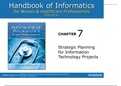 Handbook of informatics for nurses and Healthcare professionals NR 361 ALL CHAPTERS BUNDLE OFFER!!