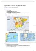 Notes International Markets Spanish Culture Studies