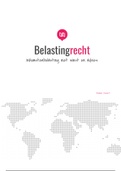 Belastingrecht voor bachelors en masters &vert; Samenvatting H1&comma; 3&comma; 5 & 7