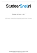 College aantekeningen Geschiedenis Van Opvoeding En Onderwijs