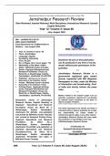 Jamshedpur Research Review