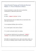 Ontario Pesticide Training and Certification Structural  Module 1-5 &plus; Pests of Structures in Ontario