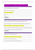 BIO 100 - HUMAN BIOLOGY UNIT 5 MILESTONE &lpar;100&percnt; CORRECT&rpar;