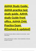 AAMA Study Guide&comma; AAMA practice test study guide&comma; AAMA study Guide front office&comma; AAMA CMA Practice