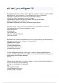 ob hesi Exam 2024&sol;2025 Questions With Completed & Verified Solutions&period;