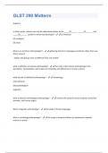 GLST 290 Midterm Questions And Answers With 100&percnt; Correct Answers
