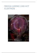 Natuurkunde PO: Massa-lading van een elektron (VWO)