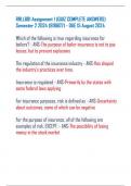 RRLLB81 Assignment 1 &lpar;QUIZ COMPLETE ANSWERS&rpar;  Semester 2 2024 &lpar;818607&rpar; - DUE 15 August 2024