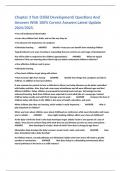 Chapter 3 Test &lpar;Child Development&rpar; Questions And Answers With 100&percnt; Correct Answers Latest Update 2024&sol;2025&period;