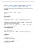 Positive Guidance Questions And Answers With 100&percnt; Correct Answers With Latest Update 2024&sol;2025&period;