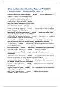 Child Guidance Questions And Answers With 100&percnt; Correct Answers Latest Update 2024&sol;2025&period;
