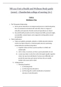 NR 222 Unit 5 Health and Wellness Study guide &lbrace;2020&rcub; - Chamberlain college of nursing &lbrace;A&plus;&rcub; &vert; NR222 Unit 5 Health and Wellness Study guide &lbrace;2020&rcub; - &lbrace;A&plus;&rcub;