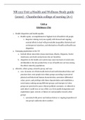 NR 222 Unit 4 Health and Wellness Study guide &lbrace;2020&rcub; - Chamberlain college of nursing &lbrace;A&plus;&rcub; &vert; NR222 Unit 4 Health and Wellness Study guide &lbrace;2020&rcub; - &lbrace;A&plus;&rcub;