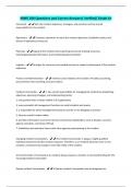 NIMS 100-Questions and Correct Answers&sol; Verified&sol; Grade A&plus;