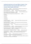 Guiding the Behavior of Young Children Chapter 2 Test Review Questions And Answers With 100&percnt; Correct Answers Latest Update 2024&sol;2025&period;