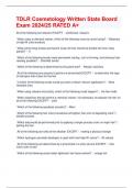 TDLR Cosmetology Written State Board Exam 2024&sol;25 RATED A&plus;