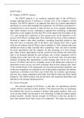 EHPI TASK 2&period;docx  EHPI TASK 2  B1&colon; Purpose of SWOT Analysis  The SWOT analysis is an extremely important part of the EZ-Pleezes strategic planning process&period; It produces a versatile view of the companys current situation&period; The SWOT analysis is an approach th