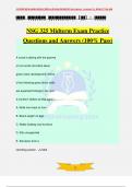 NSG 325 Midterm Exam Practice Questions and Answers &lpar;100&percnt; Pass&rpar;