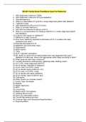 NR 661 Family Nurse Practitioner Quiz For Endocrine