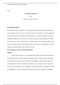 Task 2 &period;docx &lpar;2&rpar;  &nbsp;&nbsp;&nbsp;&nbsp;  Task 2  International Outbreak  Task 2  Western Governors University  International Outbreak  A&period;  Measles also known as Rubeola is a contagious disease spread in the air when the infected person coughs or sneezes&period; For up to two hou
